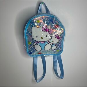 Hello Kitty Bag Iridescent Clear Backpack